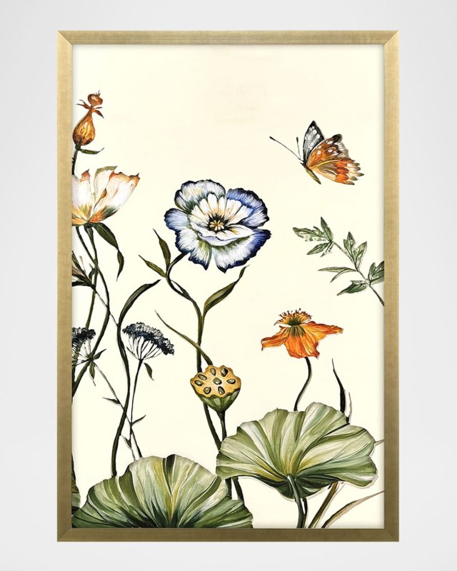 "Garden of Eden II" Mixed Media Art by Liz Jardine